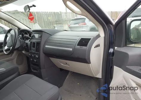 2008 Dodge Grand Caravan Se из США, поврежденный, VIN 1D8HN44HX8B176857